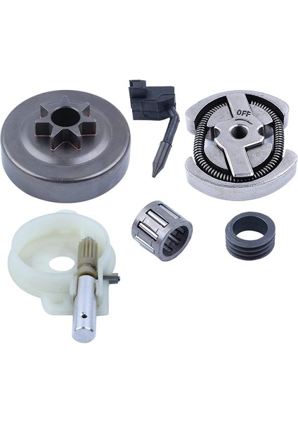 325-7T Debriyaj Tambur Rulman Yağ Pompası, Husqvarna 137 136 141 142 36 41 Testere Için Sonsuz Dişli Seti 530014949 (Yurt Dışından)