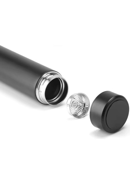 Dijital LED Sıcaklık Isı Göstergeli Demlik Aparatlı Akıllı 500 ml Çelik Termos Matara modelleri