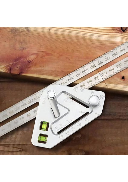 Adet Çok Fonksiyonlu Ağaç Işleme Cetveli, Paslanmaz Çelik Ağaç Işleme Üçgen Cetveli, Premium Ayarlanabilir Iletki (Yurt Dışından) modelleri