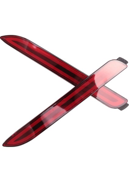 6pcs LED Tampon Reflektörü Toyota Için Parlak Kırmızı Lens Fren Lambaları Camry 2006-2014 (Yurt Dışından)