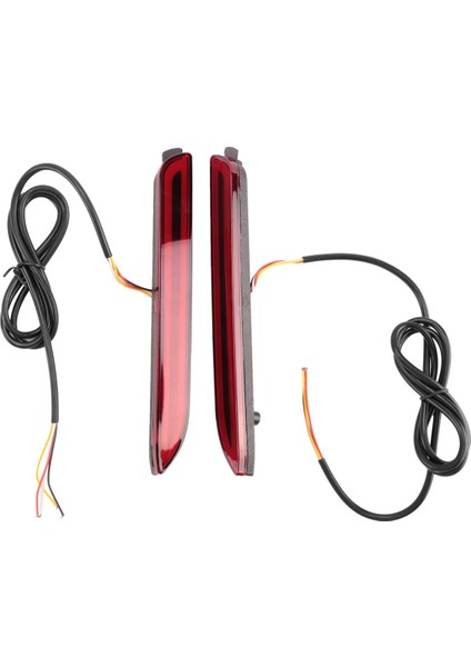6pcs LED Tampon Reflektörü Toyota Için Parlak Kırmızı Lens Fren Lambaları Camry 2006-2014 (Yurt Dışından) fırsatları