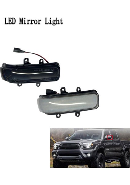 1paır Arar Deplıve Mırror Toyota Rav4 Için LED Sinyal Işığı 4runner Noah Voxy Tacoma Highlander Alphard 2008-2013 B (Yurt Dışından) modelleri