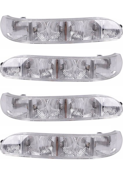 2x Araç Yan Ayna Dönüş Sinyali Işık Yanıp Sönen Lamba Mercedes-Benz W220 W215 S cl Sınıfı CL500 S500 S600 2003-2006 (Yurt Dışından)