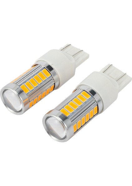 7443, T20 LED Ampuller Amber Sarı 900 Lümenler Süper Parlak Dönüş Sinyalleri Işık Freni Park Işığını Durdur (4 Paket) (Yurt Dışından) fiyatları