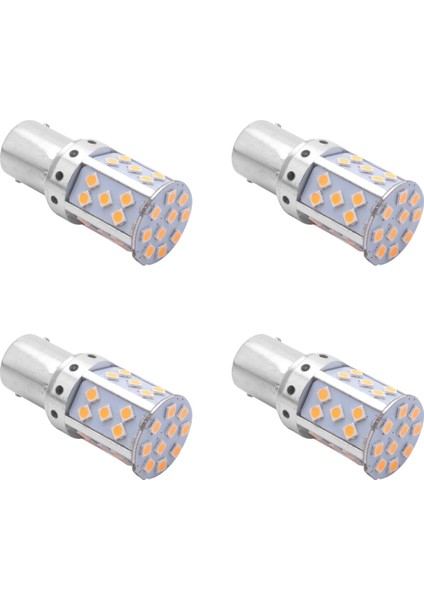 4x 1156 BA15S P21W LED Ampul 3030 35SMD Canbus LED Lamp Araç Deniz Sinyal Işıkları Amber Aydınlatma 12V 24V (Yurt Dışından)