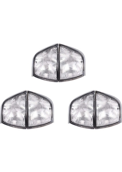 6x Clear Lens Araç Ön Köşe Lambalar Bmw E36 3 Serisi Için Sinyal Işık Sidelights&#39;ı Dönüşüm 1992-1998 (Yurt Dışından)