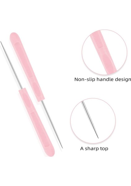 Kurabiye Süsleme Yazıcısı Malzemeleri Pasta Için Sır Yazıcısı Aracı Kendin Yap El Sanatları Deri Bız Aracı Dikiş (12 Adet) (Yurt Dışından) fiyatları