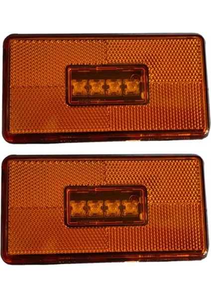 5pcs Amber 4 Scania Için LED Yan Işaretçi Işık Lambası 5 6 Seri P R Kabin G T S Serisi Kamyon Uyarı Işığı 2052119 (Yurt Dışından) modelleri
