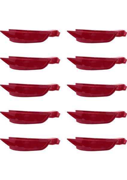 10X Araba Tamponu Sağ Arka Lamba Sisi Ford Fiesta Mk7 2008-2012 Için (Yurt Dışından)