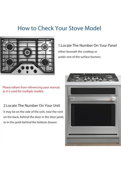 36 Inç Ge Gazlı Ocak Için Ocak Kapağı Model JGP5036 PGP7036 PGP9036 CGP5036 0,4 mm Kalınlık Tekrar Kullanılabilir Ocak Brülör Kapakları (Yurt Dışından) modelleri