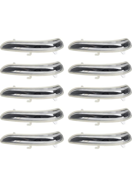 5x Sağ Yan Kanat Kapısı Dikiz Ayna Dönüş Sinyali Göstergesi Işık Lens Kapağı 1607512680 Için Peugeot 208 2008-2017 (Yurt Dışından)