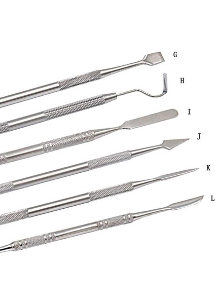 12 Adet Balmumu Oymacılar Seti Çift Uçlu Diş Balmumu Modelleme Şekillendirici Araçları Diş Seçtikleri Polimer Çömlekçilik Kil Oyma Aracı (Yurt Dışından) fiyatları