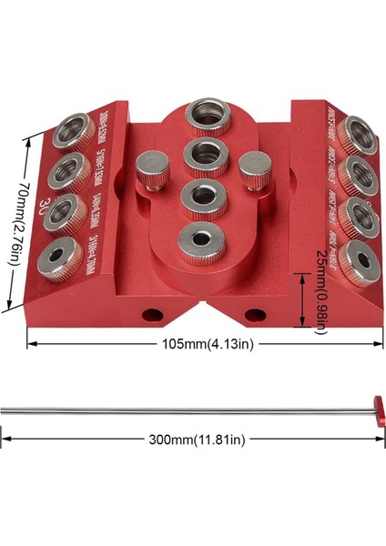 Çıkarılabilir Matkap Konumlandırma Çubuğu ile Düz Açılı Delikler Için 30 45 90 Derece Açılı Matkap Kılavuzu Jig Matkap Bloğu (Yurt Dışından) fiyatları