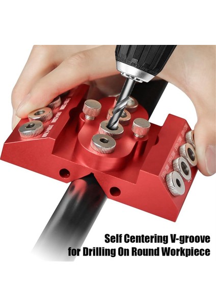 Çıkarılabilir Matkap Konumlandırma Çubuğu ile Düz Açılı Delikler Için 30 45 90 Derece Açılı Matkap Kılavuzu Jig Matkap Bloğu (Yurt Dışından) indirimleri