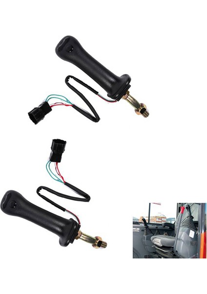 3 Düğmeli Ekskavatör Joystick Assy Kolu Dişlileri Daewoo Doosan Dh DX150 215 225 300 370-9C Sağ Kontrol Çubuğu (Yurt Dışından) modelleri