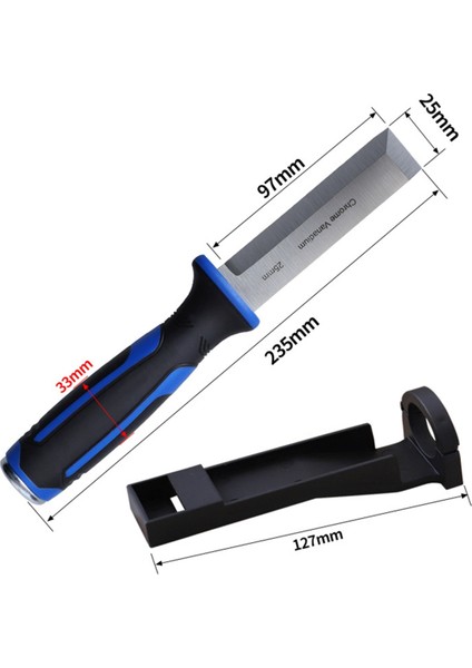 Ağaç Işleme Dik Açı Keski Çok Amaçlı Çekirdek Darbeli Açı Keski Krom Vanadyum Çelik Saplı Yiv Açma Kesme (Yurt Dışından)