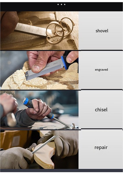 Ağaç Işleme Dik Açı Keski Çok Amaçlı Çekirdek Darbeli Açı Keski Krom Vanadyum Çelik Saplı Yiv Açma Kesme (Yurt Dışından) fırsatları