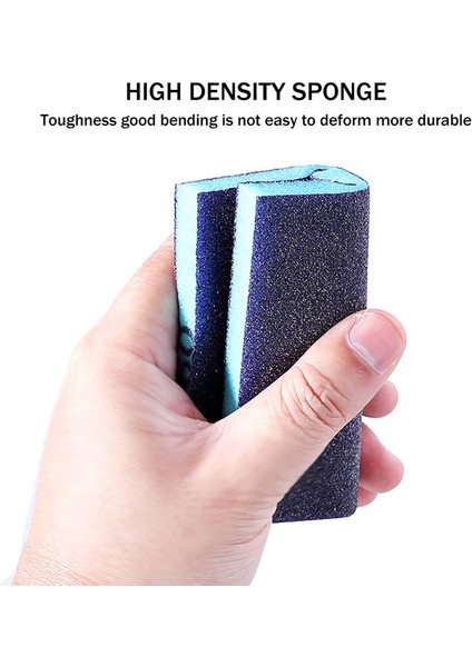 6 Adet Zımpara Süngeri, 60/80/100/180/240/320 Kum, Çift Taraflı Zımpara Bloğu, Islak ve Kuru Çift Kullanımlı Ahşap Metal Duvar (Yurt Dışından) indirimleri