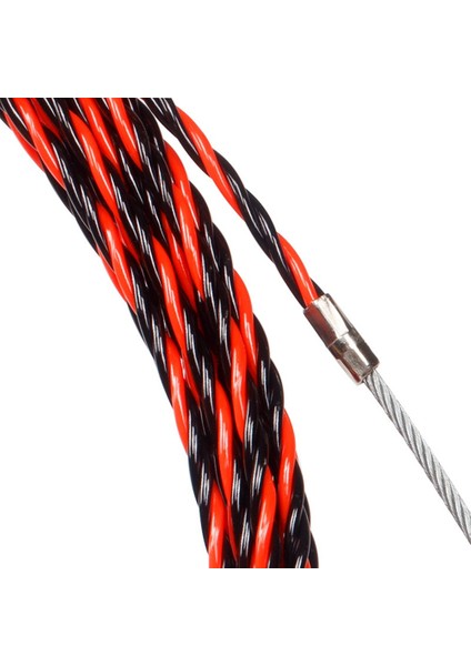 Elektrik Geçirici Kurşun Aracı 25M Kablo Tel Kılavuzu Üç Telli Duvar Geçirici Iki Sıkıştırıcılı Kablo Kirişi (Yurt Dışından) fırsatları