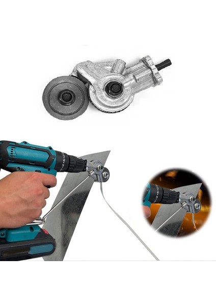 Elektrikli Matkap Döner Plaka Kesici Seti Elektrikli Demir Makas Kesmesiz Alet Kesici (Yurt Dışından) modelleri