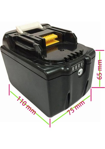 Dıy BL1890 Pil Kutusu Pcb Şarj Koruma Levhası Kabuk Kutusu Makita 18 V BL1860 9.0AH LED Pil Göstergesi ile (Yurt Dışından) fiyatları