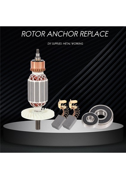 220 V Rotor Çapa Hitachi 360591E DH40MRY DH40M DH40MR DH40SR DH40FR Spline Shank Döner Çekiç Için Değiştirin (Yurt Dışından)