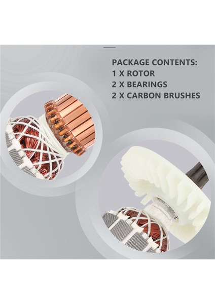 220 V Rotor Çapa Hitachi 360591E DH40MRY DH40M DH40MR DH40SR DH40FR Spline Shank Döner Çekiç Için Değiştirin (Yurt Dışından) indirimleri