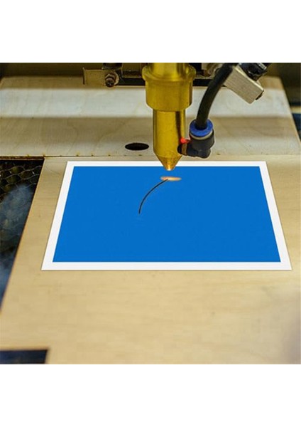 Renk Lazer Gravür Işaretleme Kağıdı, Metal Seramik Cam Lazer Kesim Üzerine Gravür Için 6 Parça Işaretleme Kağıdı (Yurt Dışından) fırsatları