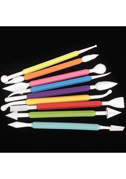 9 Adet Fondan Modelleme Alet Takımı, Kek Dekorasyon Için Yapıştır, Kek Hatmi Şekillendirici Aletler Set (Yurt Dışından) fırsatları