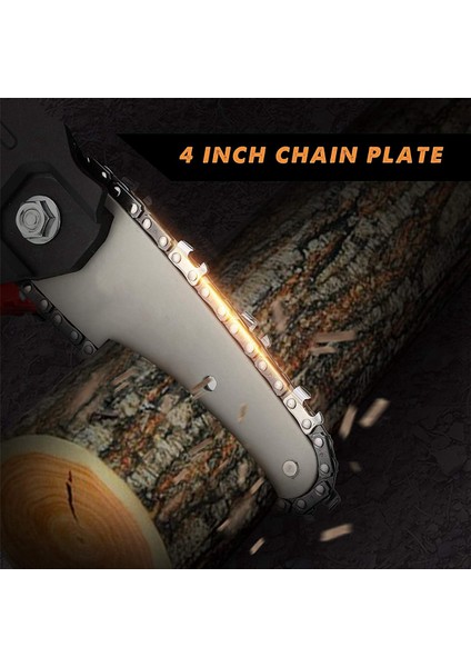 Adet 4 Inç Mini Testere Kılavuz Plakası Yedek Kılavuz Çubuğu 4 Inç Elektrikli Testere Parçaları Aksesuarları (Yurt Dışından) fırsatları