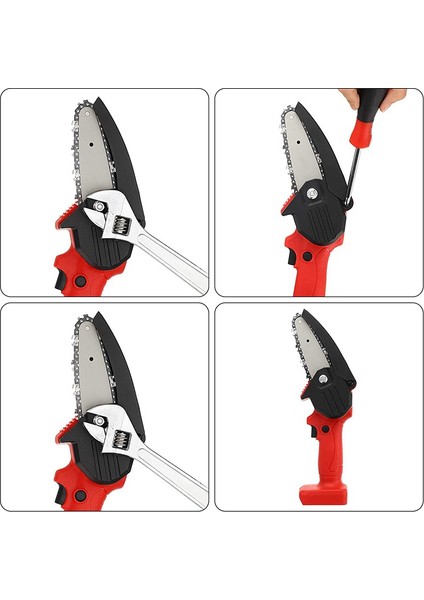 Adet 4 Inç Mini Testere Kılavuz Plakası Yedek Kılavuz Çubuğu 4 Inç Elektrikli Testere Parçaları Aksesuarları (Yurt Dışından) indirimleri