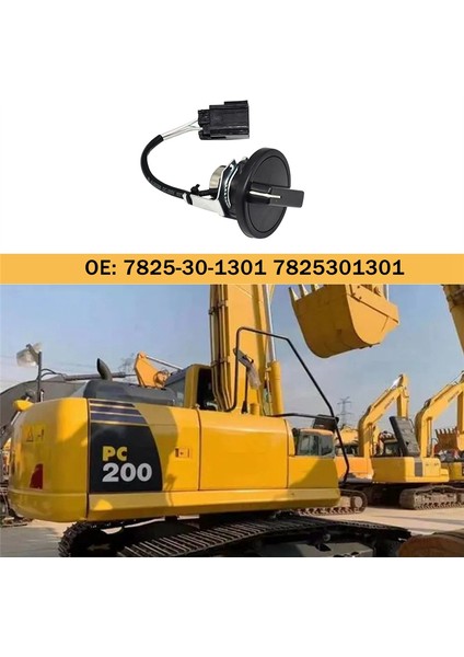 PC200-6/7/8 Için Ekskavatör Gaz Kelebeği Düğmesi Anahtarı Vites Anahtarı 7825-30-1301 7825301301 Gaz Kelebeği Motor Düğmesi Anahtarı (Yurt Dışından) fırsatları