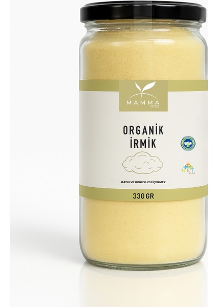 Mamma Organik Bebek İrmik Unu 330 gr Katkısız Koruyucusuz Doğal İçerikli Sağlıklı Üretim fiyatları