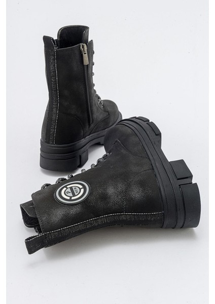 Kaydırmaz Çocuk Bot Siyah Siyah fırsatları