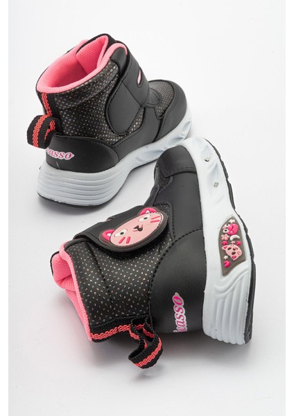 Tek Cırtlı Çocuk Bot Siyah Fuje fırsatları