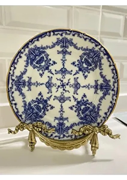 Limoges Pirinç Döküm Tabak Standı Sunumluk Dekor Ev Dekorasyon Limoge fiyatları