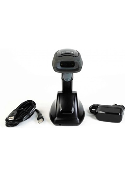 Tıger CS92 2d Imager / Karekod Kablosuz USB Barkod Okuyucu + Stand fiyatları