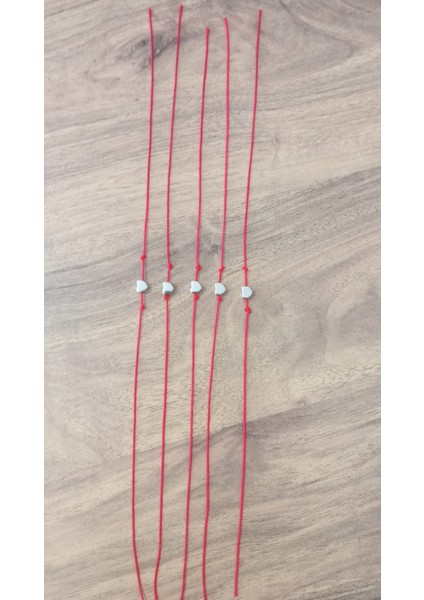 5li Kalpli Bileklik Kırmızı