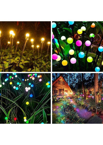 8 Ledli Solar Ateş Böceği Çiçek Lamba fırsatları
