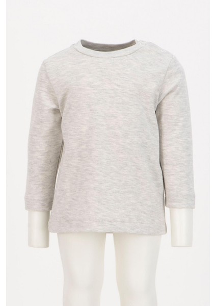 Erkek Bebek Ekose Desen Salopet ve T-Shirt Takım - Haki modelleri