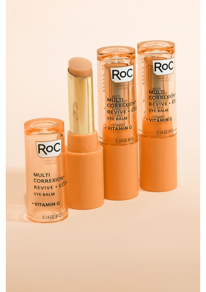 Multi Correxion Revive + Glow Göz Balmı C Vitamini Aydınlatıcı Şişlik Giderici 4 gr Stick modelleri