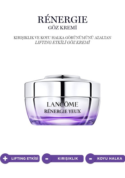 Renergie Yeux Göz Çevresi Kremi 15 ml Yaşlanma Karşıtı