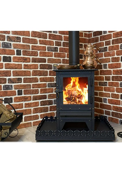 Zigana Şömine Gold Detay