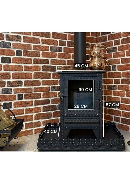 Zigana Şömine Gold Detay fiyatları