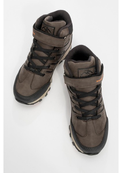 Kaydırmaz Cırtlı Çocuk Trekking Bot Kahverengi indirimleri