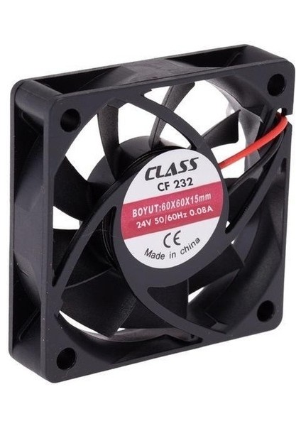 CF-232 - 60X60X15 Dc 24V Aksiyel Fan