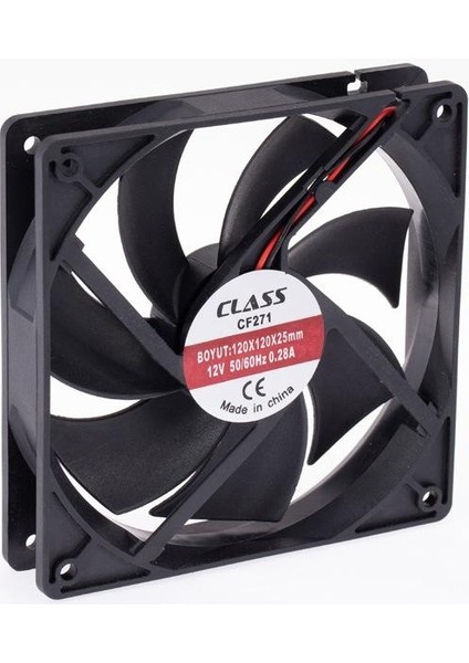 CF-271 - 120X120X25 Dc 12V Aksiyel Fan