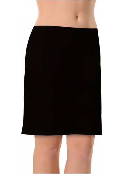 Kadın Siyah Kısa Jüpon 2900