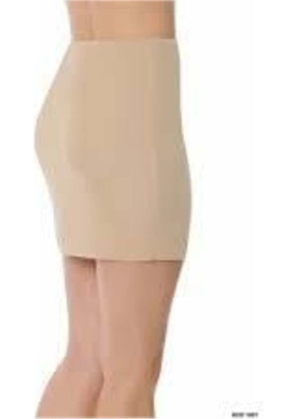 2001 Mini Kısa Jüpon Ten