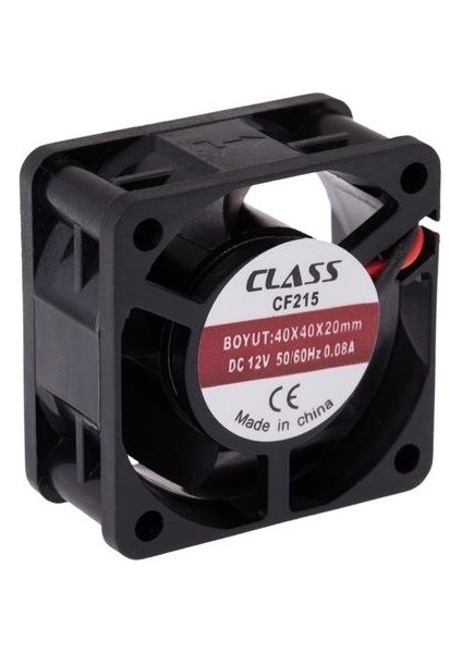 CF-215 - 40X40X20 Dc 12V Aksiyel Fan